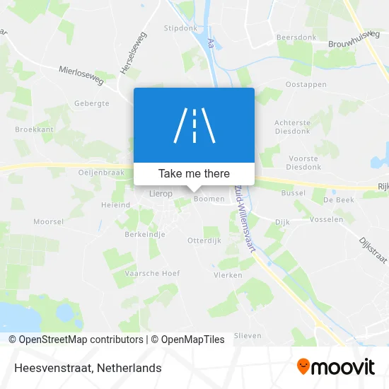 Heesvenstraat map
