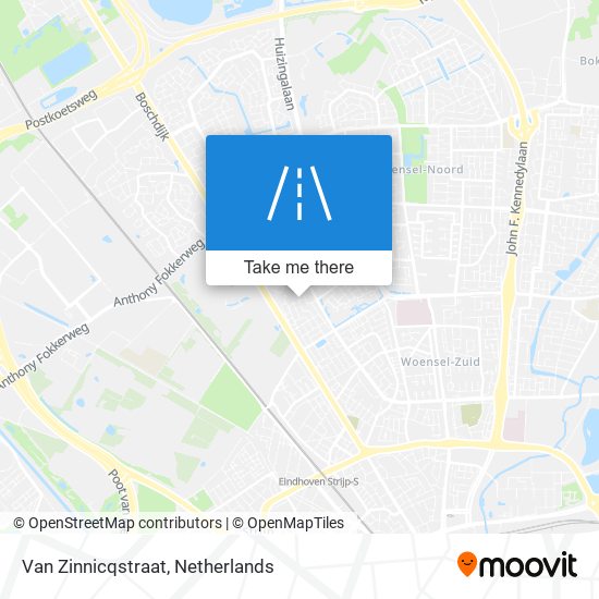 Van Zinnicqstraat map