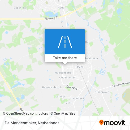 De Mandenmaker map