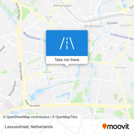Lassusstraat map