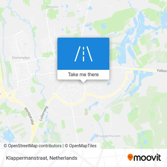 Klappermanstraat map