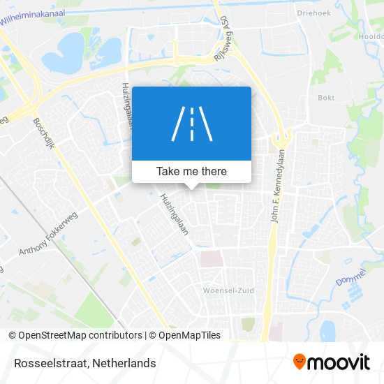 Rosseelstraat Karte