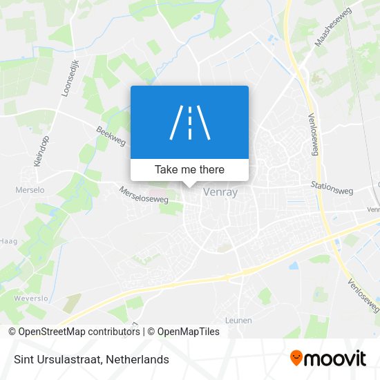 Sint Ursulastraat map