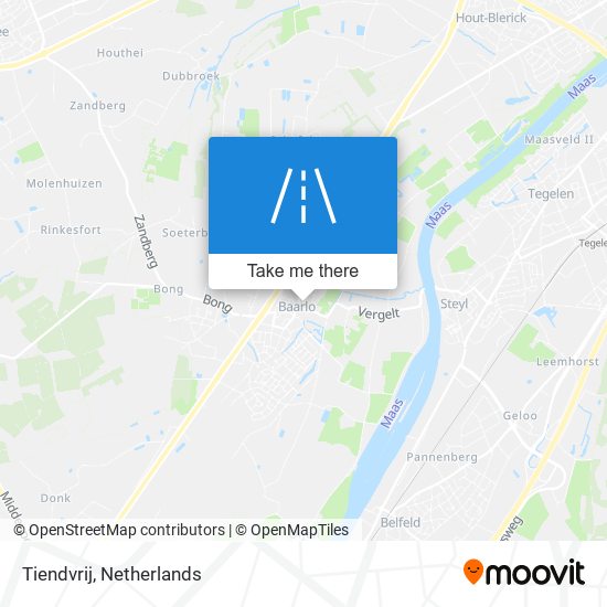 Tiendvrij map