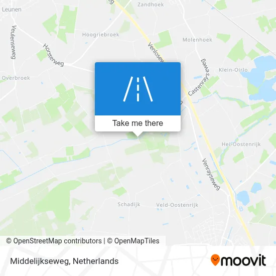 Middelijkseweg map