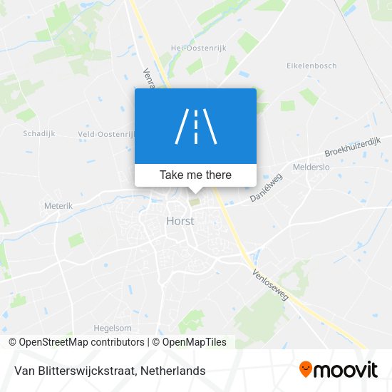 Van Blitterswijckstraat map
