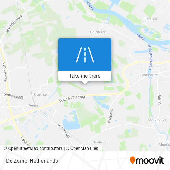 De Zomp map