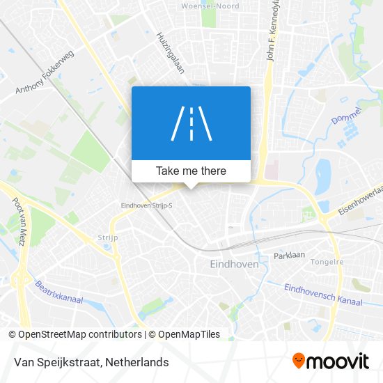 Van Speijkstraat map