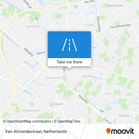 Van Almondestraat map