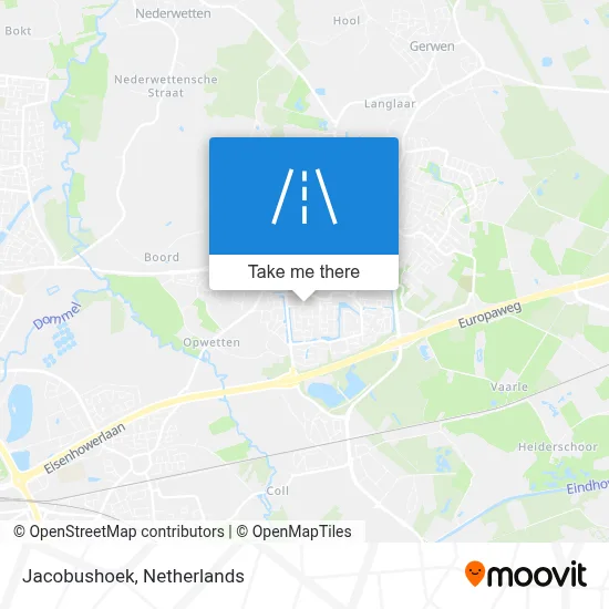 Jacobushoek map