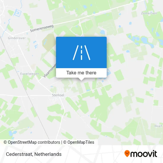 Cederstraat map
