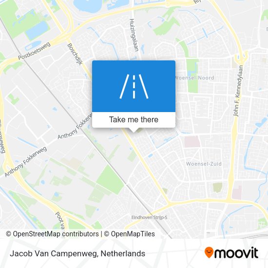 Jacob Van Campenweg map