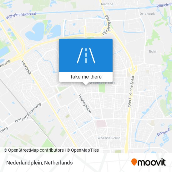 Nederlandplein map