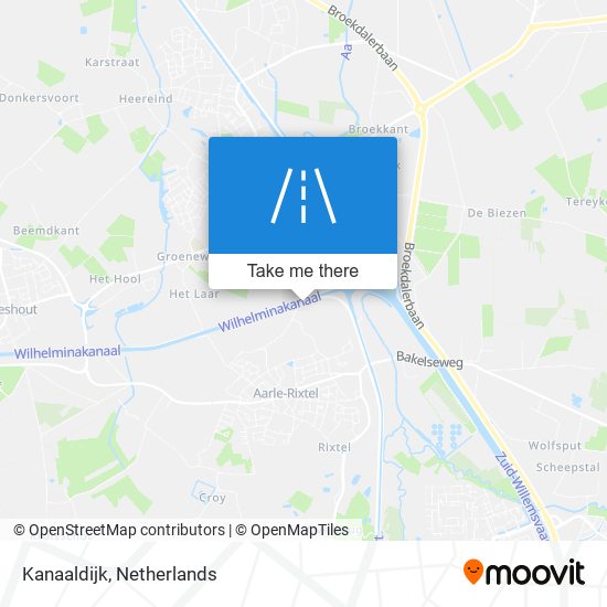 Kanaaldijk map