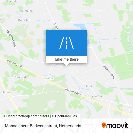 Monseigneur Berkvensstraat map