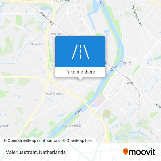 Valeriusstraat map