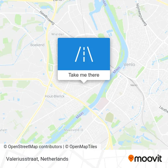 Valeriusstraat map