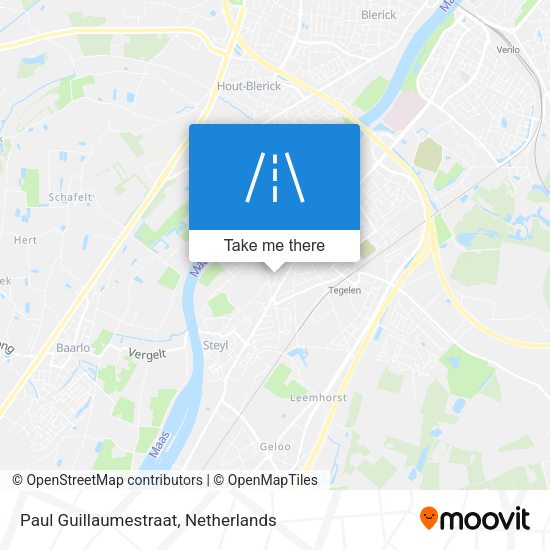 Paul Guillaumestraat map