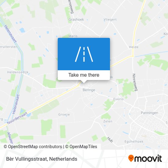 Bèr Vullingsstraat map