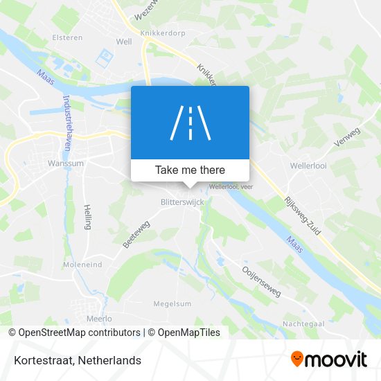 Kortestraat map