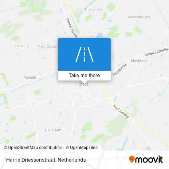Harrie Driessenstraat map