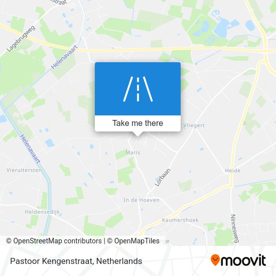 Pastoor Kengenstraat map