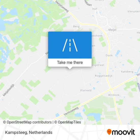 Kampsteeg map