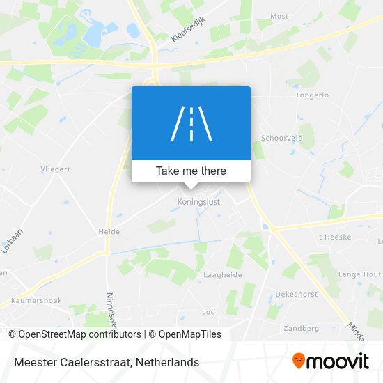 Meester Caelersstraat map