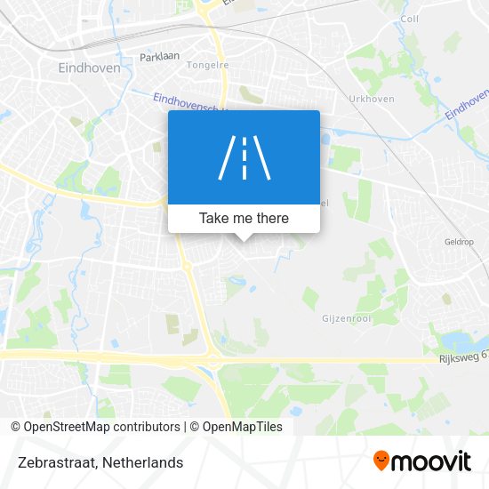 Zebrastraat map