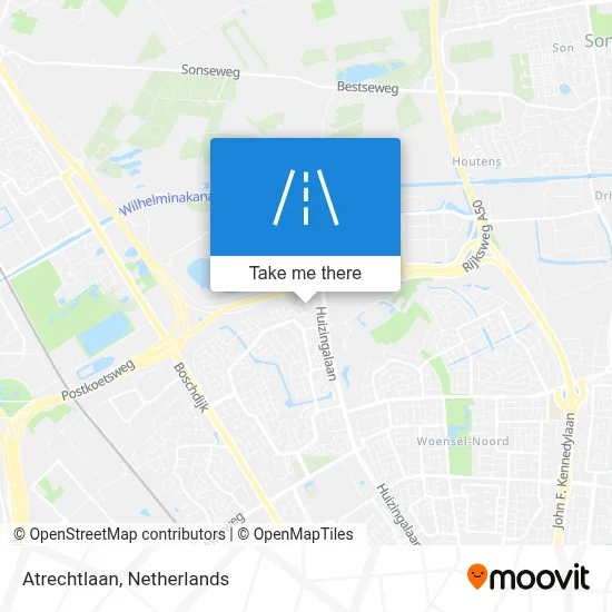 Atrechtlaan map