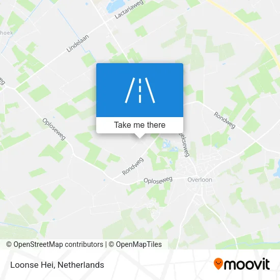 Loonse Hei map