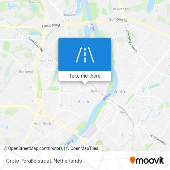 Grote Parallelstraat Karte