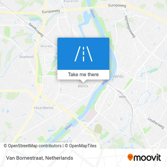 Van Bornestraat map