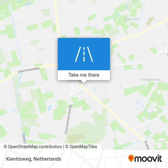 Kievitsweg map