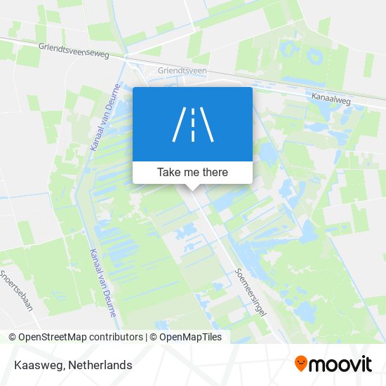 Kaasweg map