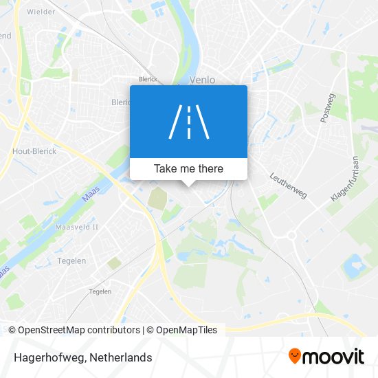 Hagerhofweg Karte