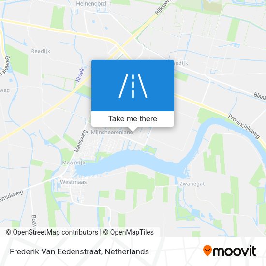 Frederik Van Eedenstraat map