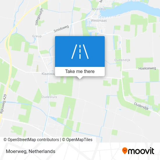 Moerweg map