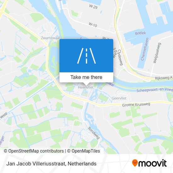 Jan Jacob Villeriusstraat map