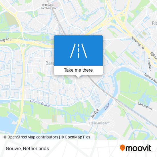 Gouwe map