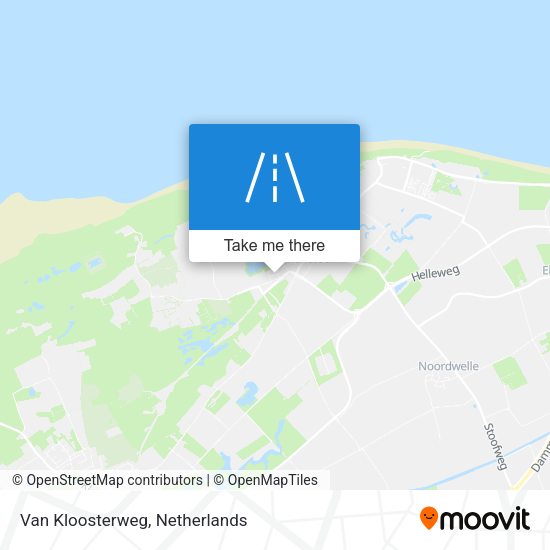 Van Kloosterweg map