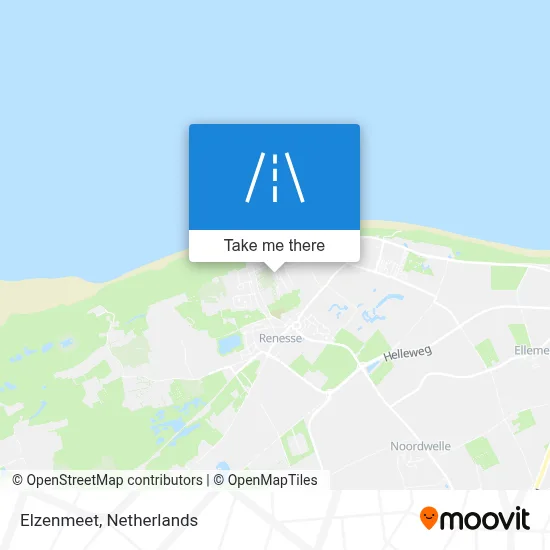 Elzenmeet map