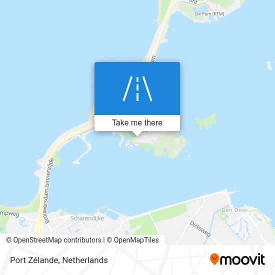 Port Zélande map