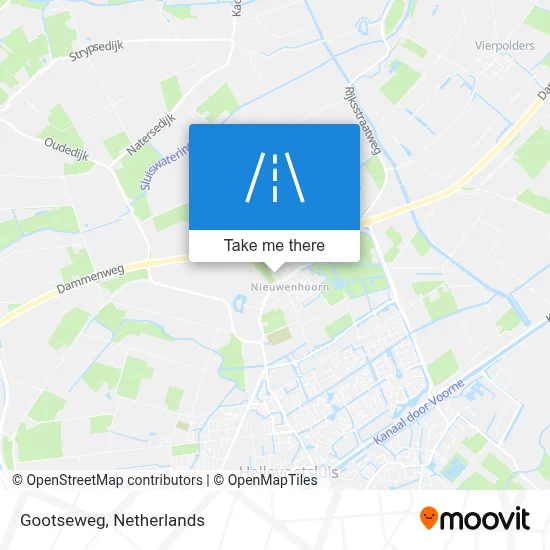 Gootseweg map