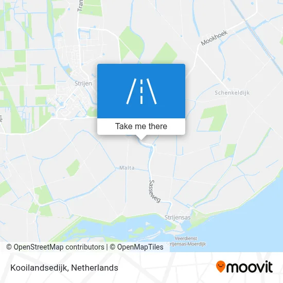 Kooilandsedijk map