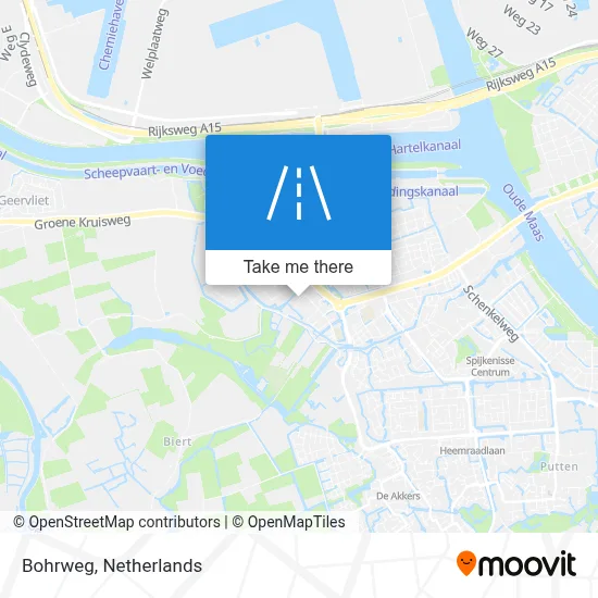 Bohrweg map