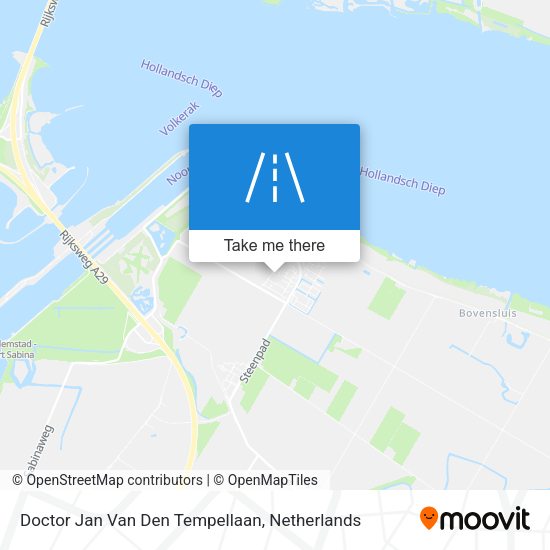Doctor Jan Van Den Tempellaan map