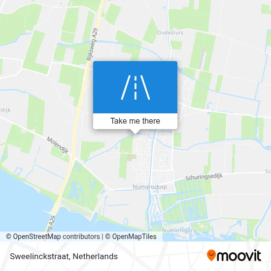 Sweelinckstraat map
