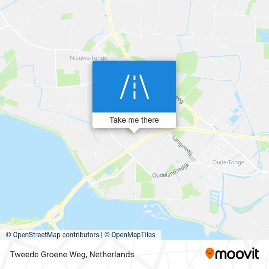 Tweede Groene Weg map