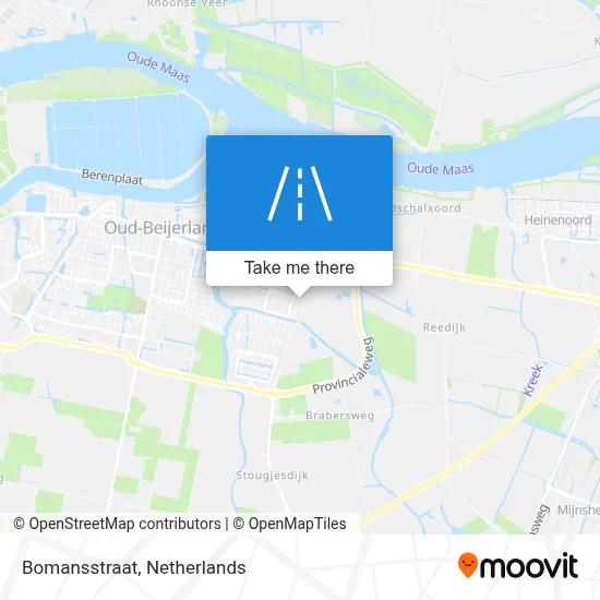 Bomansstraat map
